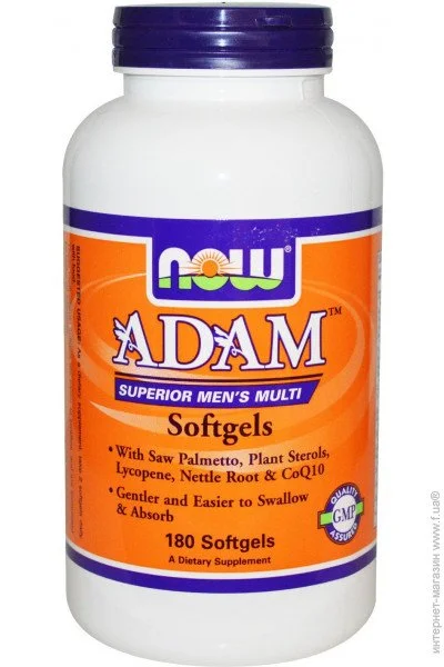   NOW Adam Men`s Multi, 180  