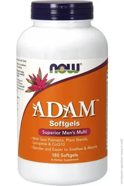 NOW ADAM Tablets Superior Mens Multi 180 soft (00000029747)