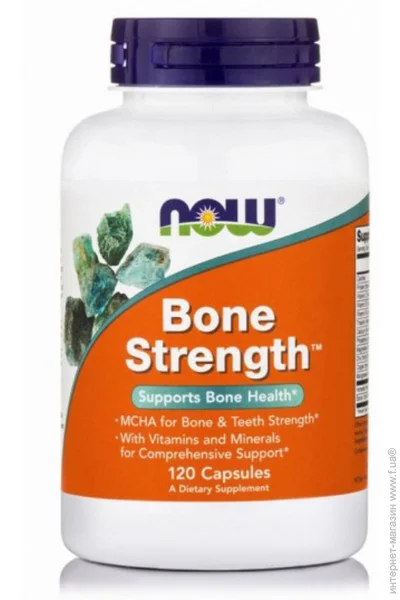 NOW  , Bone Strength, 120  (NF1228)