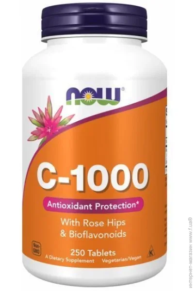  NOW C-1000 RH Bioflavonoids 250 