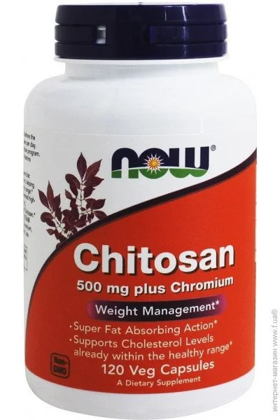 NOW Chitosan Plus 500, 120 