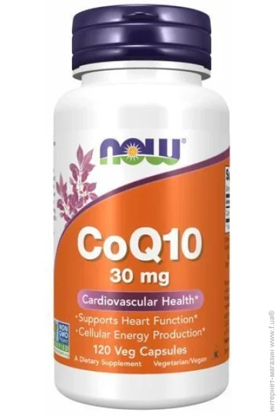 NOW CoQ10 30  - 120   (815914)