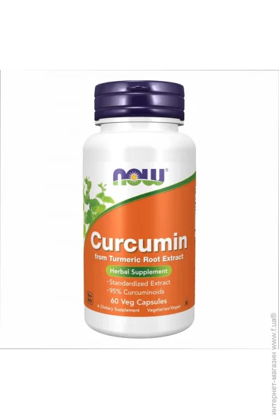 NOW Curcumin Extract 665mg - 60 vcaps (2022-10-2311)