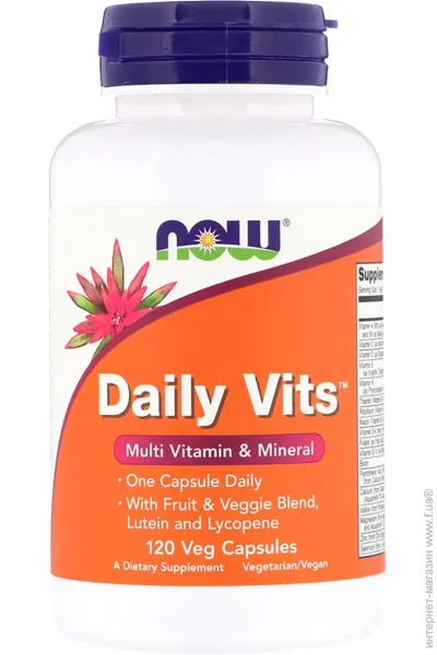 NOW Daily Vits-120  