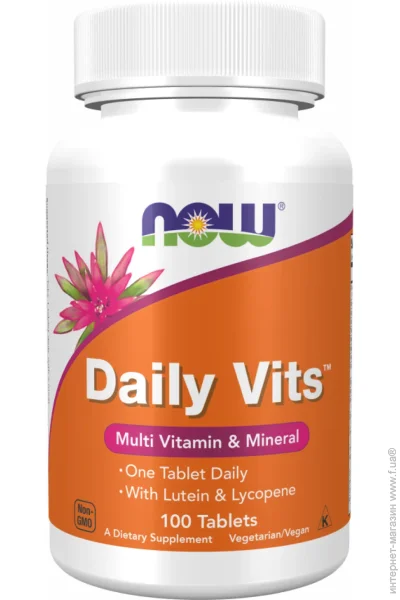 NOW Daily Vits - 100tabs (100-74-3287934-20)