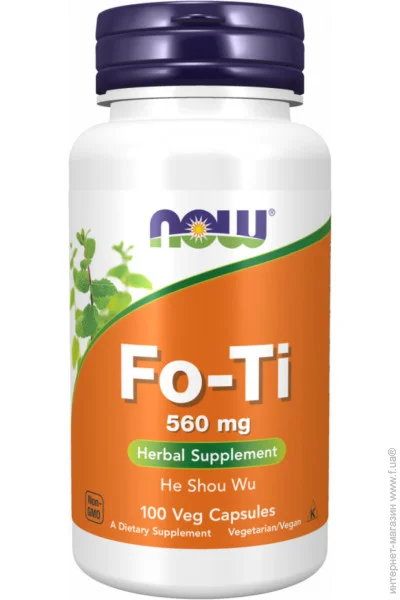 NOW FO-TI 560mg - 100 vcaps