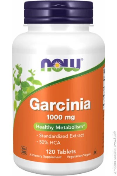 NOW Garcinia 1000mg - 120 tabs