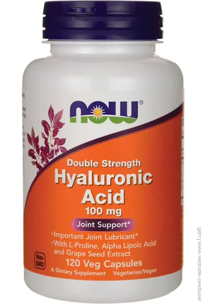  , Hyaluronic Acid, Now Foods, 100 , 120  (NF3151)