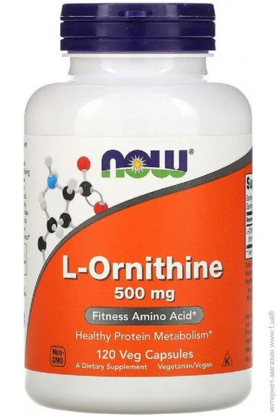  , L-Ornithine, Now Foods, 500 , 120   (NF0122)