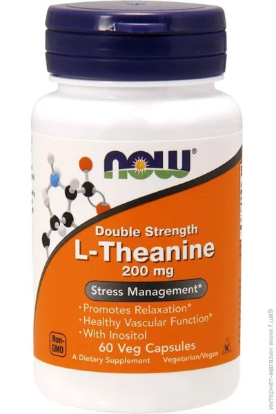  NOW L-Theanine 200  - 60   (821387)