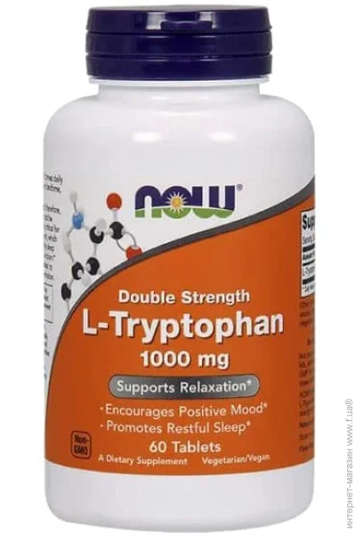  NOW L-Tryptophan 1000  - 60  (816404)