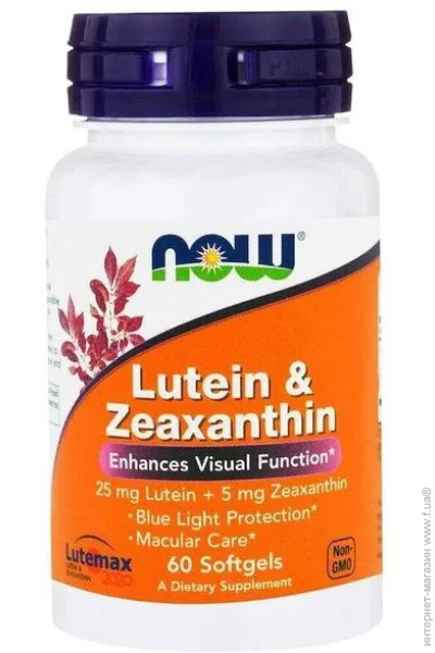 NOW Lutein & Zeaxanthin - 60   (817206)