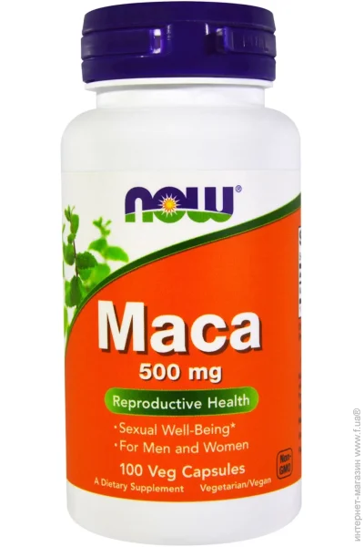NOW Maca 500  - 100  