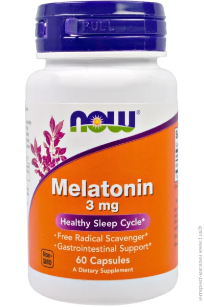 NOW Melatonin 3  60 . (811548)