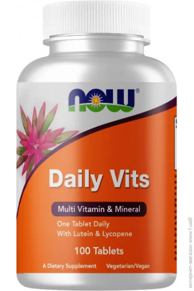    NOW Daily Vits, 100 