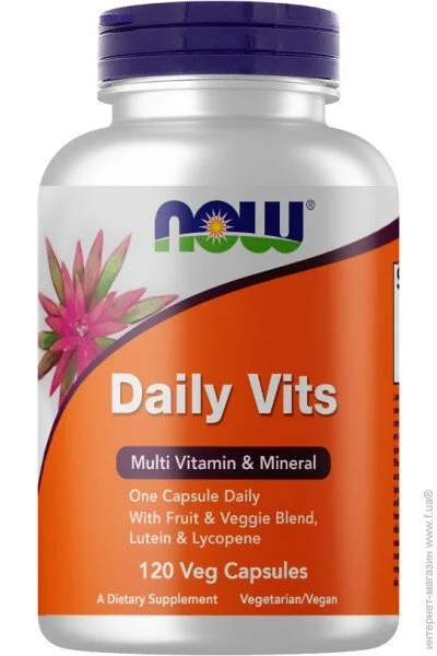    NOW Daily Vits, 120 