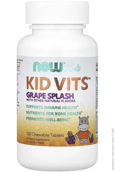  -  NOW Kids Kid Vits, 120     -  (CN16884-1)