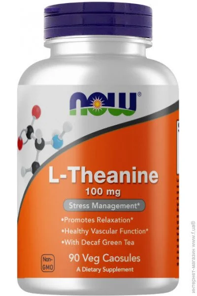  NOW L-Theanine 100 mg, 90 