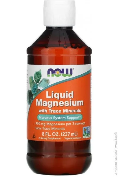    NOW Magnesium Liquid, 237 