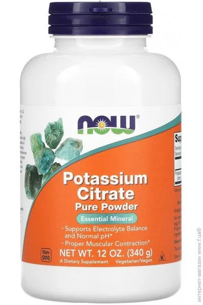    NOW Potassium Citrate, 340 