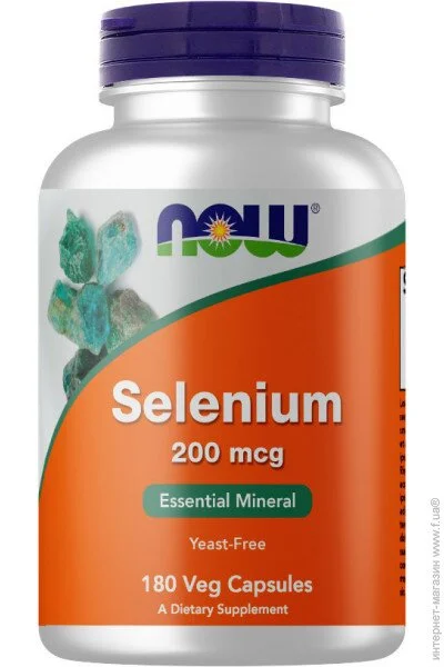    NOW Selenium 200 mcg, 180 