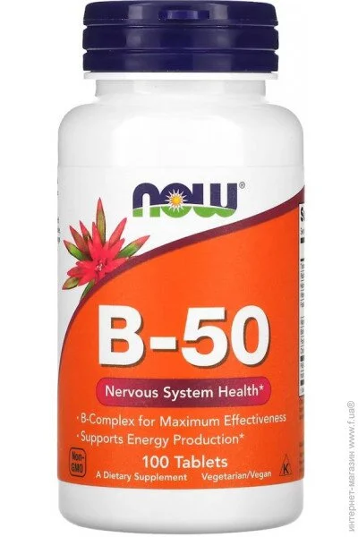 ³   NOW Vitamin B-50, 100 