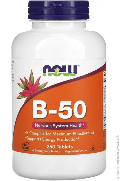 ³   NOW Vitamin B-50, 250 