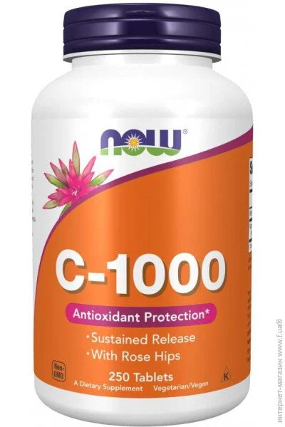    NOW Vitamin C-1000, 250 