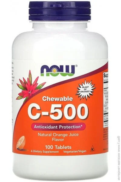    NOW Vitamin C-500, 100  , 
