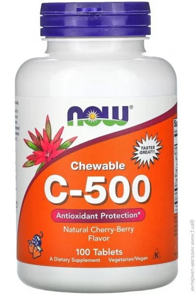    NOW Vitamin C-500, 100  , 
