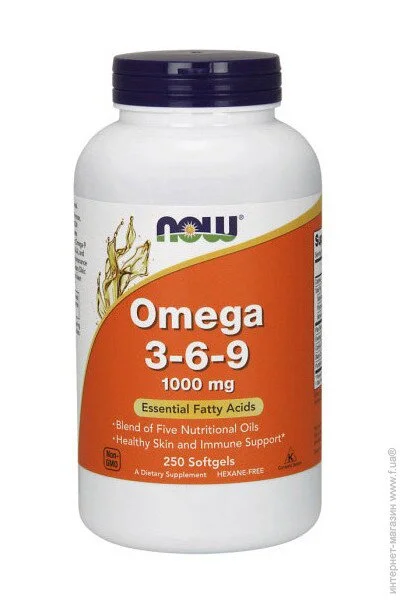 NOW Omega-3-6-9 250 sgels