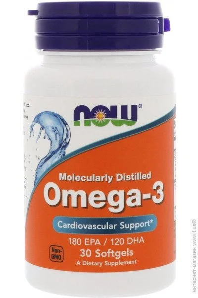 '  NOW Omega-3 1000, 30 