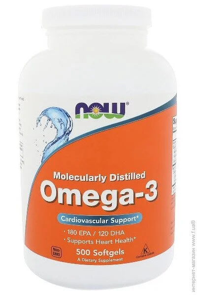 NOW ³ Omega-3 500  (4384300706)