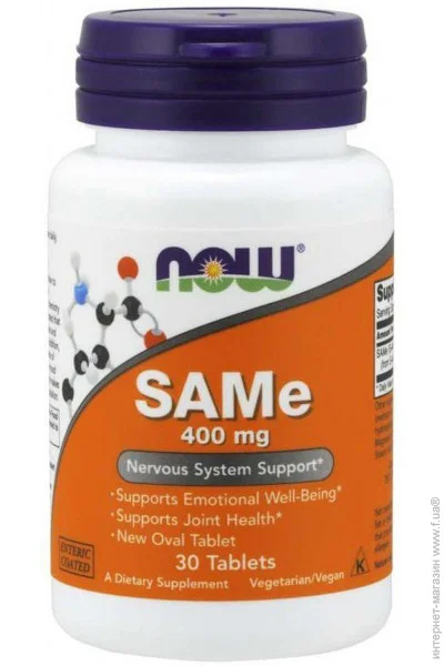  NOW SAM-e (S-) Now Foods, 400 , 30  (NF0139)