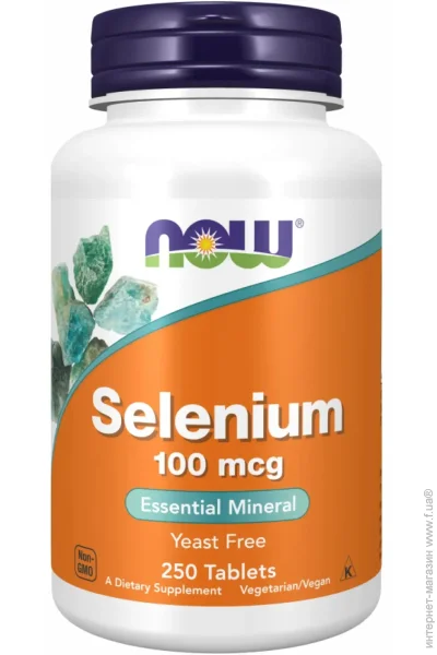 ̳ NOW  Selenium 100mcg 250 Tabs (1086-100-42-5774323-20)