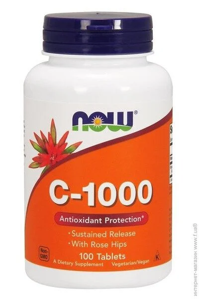 ³ NOW Vitamin C-1000 Buffered complex 100 Tabs (000003394)