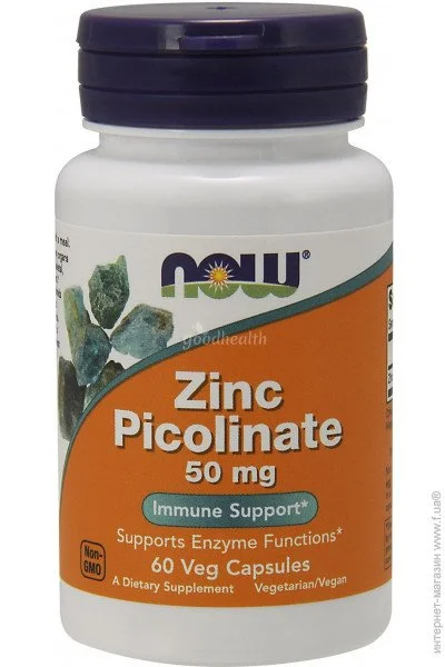 NOW Zinc Picolinate 50, 60 