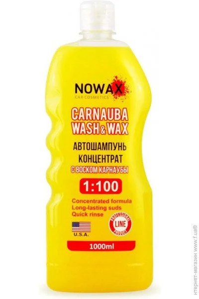  Nowax     1:100 / Carnauba Wash&Wax,1L,(12) (NX01100) (0249573)