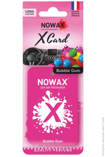   Nowax  X CARD-Bubble Gum (NX07540)