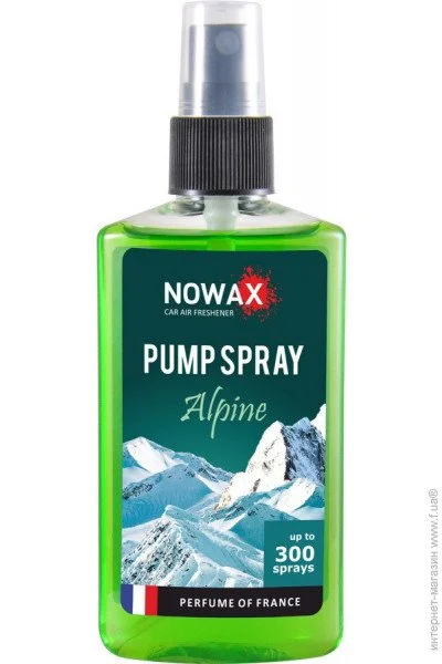   Nowax PUMP SPRAY 75ml, Alpine, (NX07521)