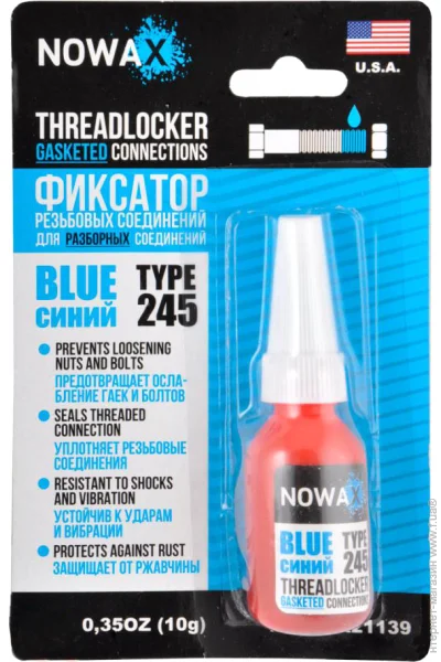  Nowax THREADLOCKER BLUE Բ в Ͳ (  砺) 10g (NX21139)