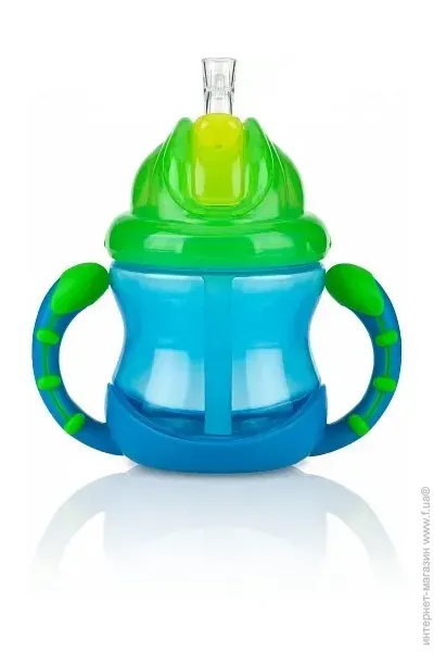    Nuby  Flip-It " " ( .3240) 9m+  (NV0404002blu)