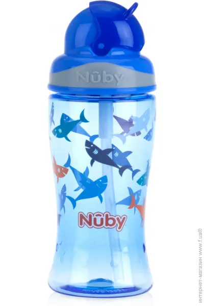    Nuby   TRITAN Flip-it360  () (NV0414022blu)