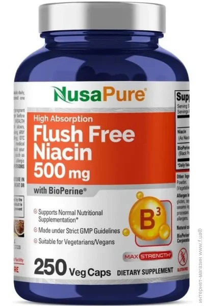 ³ Nusapure ͳ    - Flush Free Niacin 250 