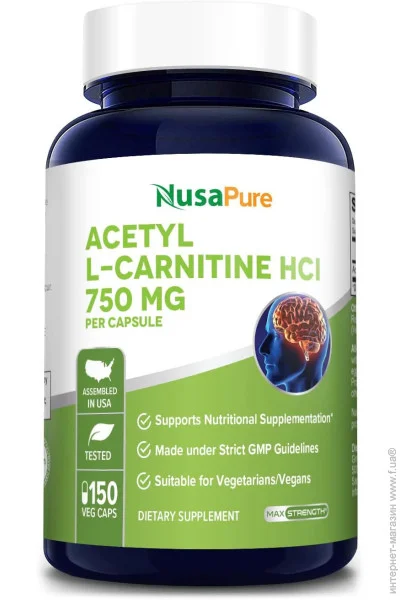  Nusapure  L- - Acetyl L-Carnitine 150 