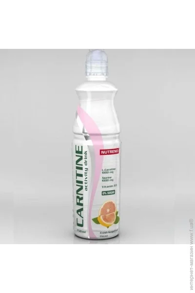  Nutrend Carnitin Activity Drink 750 ml Fresh Grapefruit cafein free (000003419)