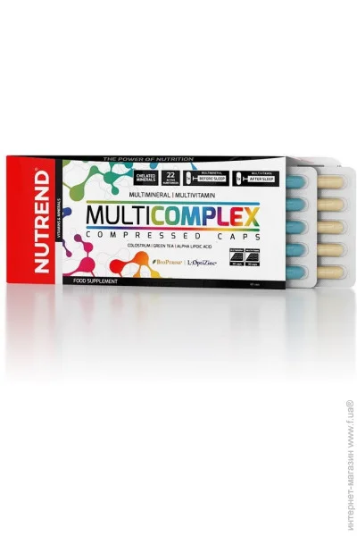    Nutrend MultiComplex Compressed, 60 