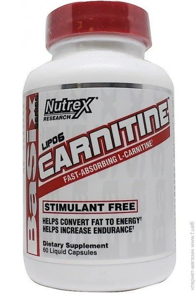  Nutrex Research Lipo-6 Carnitine 60 