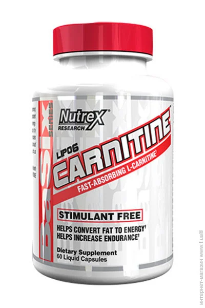  Nutrex Research Lipo-6 Carnitine, 60 
