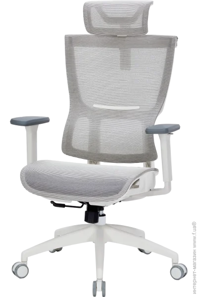 Officepro Elegant OC660-W-LG-LG